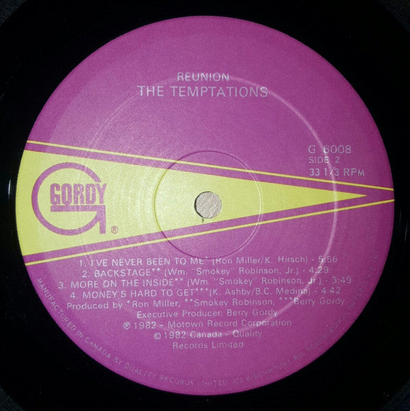 The Temptations - Reunion