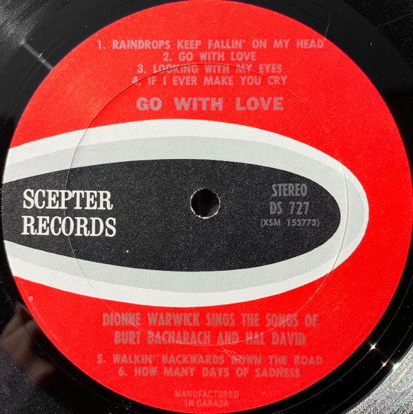 Dionne Warwick - Go With Love (Dionne Warwick Sings The Songs Of Burt Bacharach And Hal David)