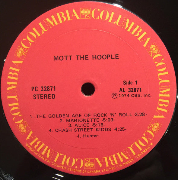 Mott The Hoople - The Hoople - 1974