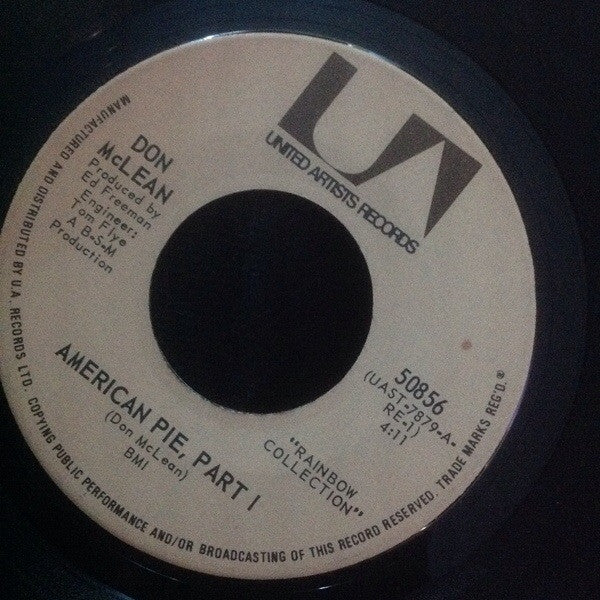 Don McLean - American Pie - 1971