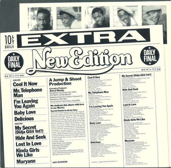 New Edition - New Edition Vinyl Record