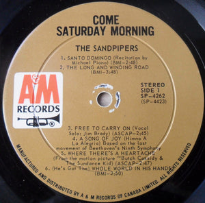 Sandpipers, The - Come Saturday Morning - 1970