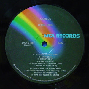 Elton John - Caribou Vinyl Record