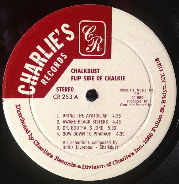 Chalkdust - The Flip Side Of Chalkie - 1980