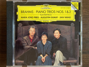 Johannes Brahms, Maria João Pires, Augustin Dumay, Jian Wang - Piano Trios Nos. 1 & 2 = Klaviertrios (CD) - 1996