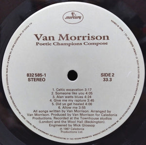 Van Morrison - Poetic Champions Compose - 1987
