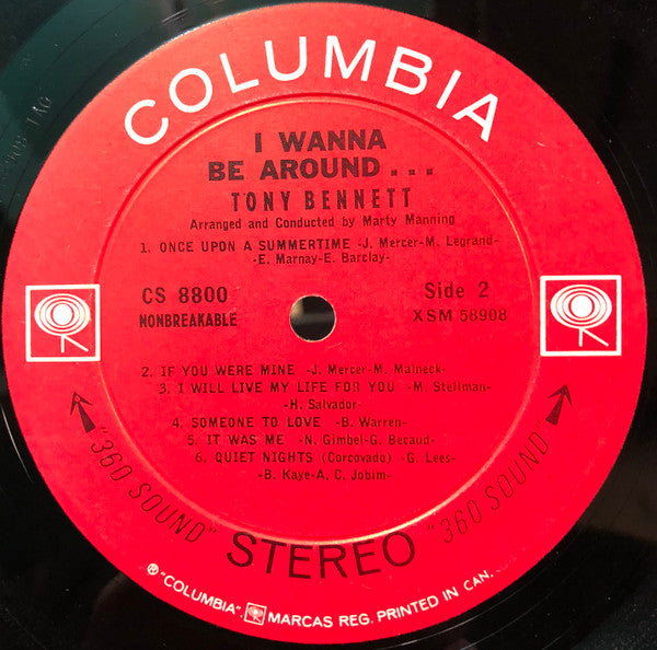 Tony Bennett - I Wanna Be Around