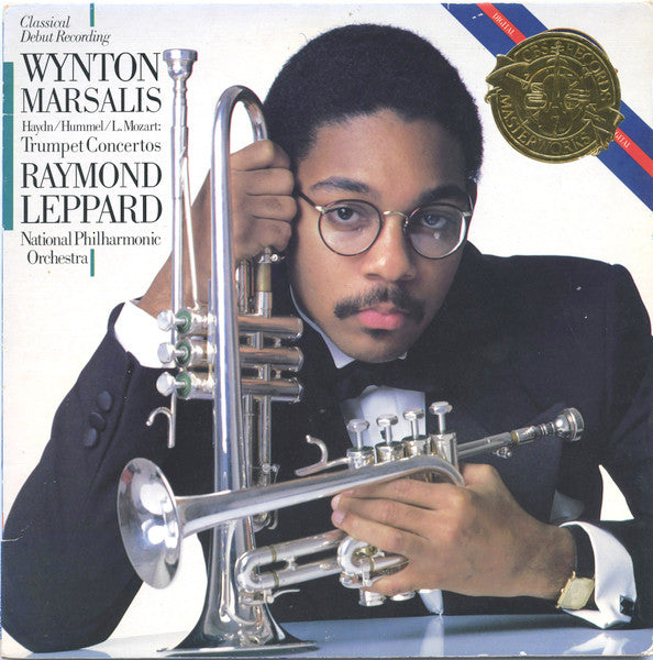 Joseph Haydn • Johann Nepomuk Hummel • Leopold Mozart, Wynton Marsalis, National Philharmonic Orchestra, Raymond Leppard - Trumpet Concertos - 1983