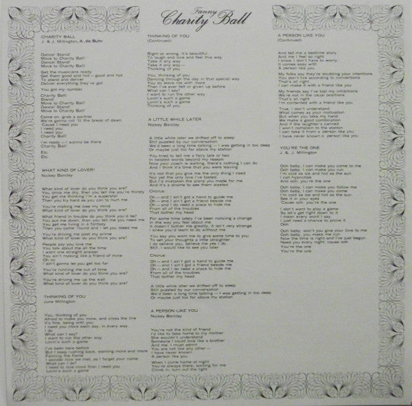 Fanny - Charity Ball - 1971