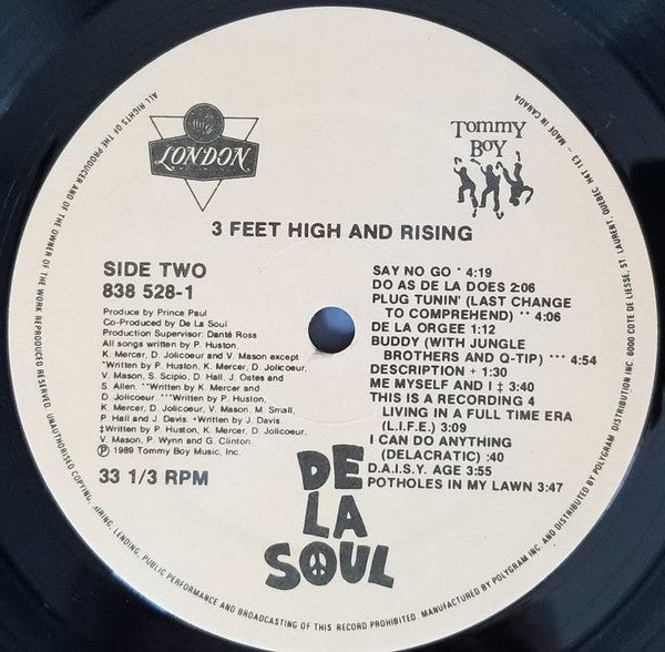 De La Soul - 3 Feet High And Rising - 1989