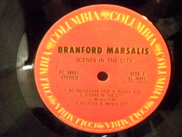 Branford Marsalis - Scenes In The City Vinyl Record