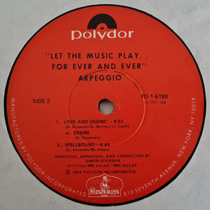 Arpeggio - Let The Music Play... - 1978