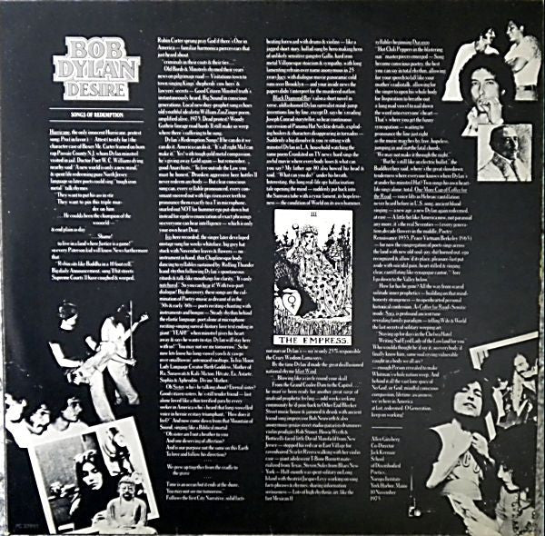 Bob Dylan - Desire - 1976
