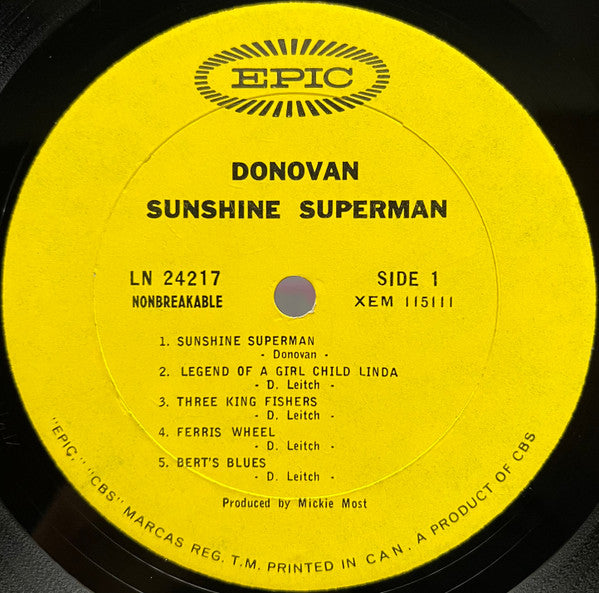 Donovan - Sunshine Superman
