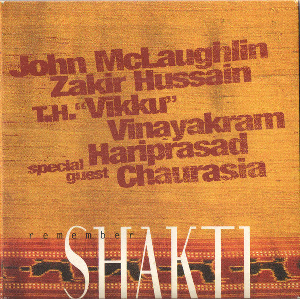 Shakti - Remember Shakti (CD) - 1999
