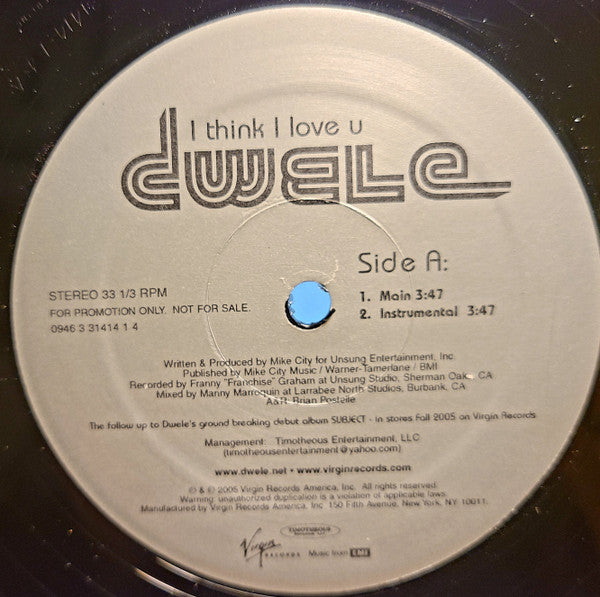 Dwele - I Think I Love U