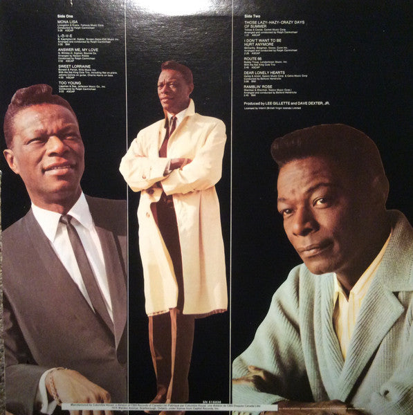 Nat King Cole - The Best Of Nat King Cole - 1980