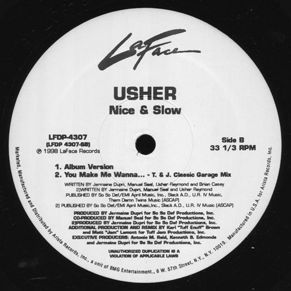 Usher - Nice & Slow - 1998