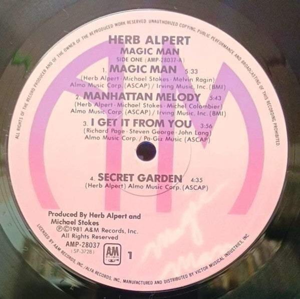 Herb Alpert - Magic Man