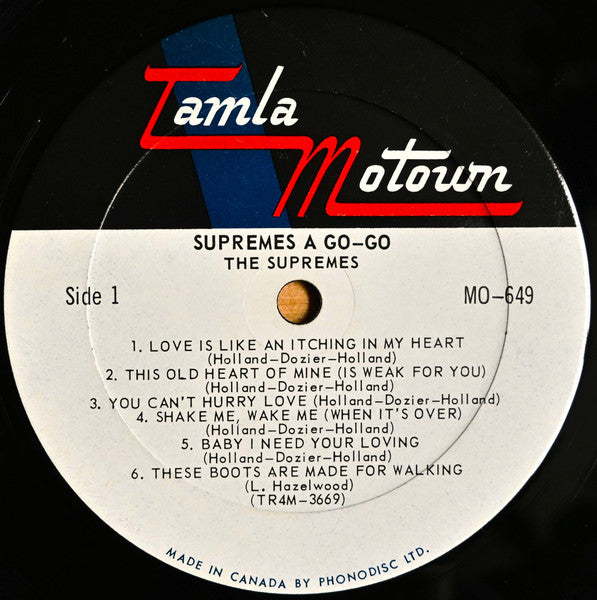 Supremes, The - A' Go-Go - 1966