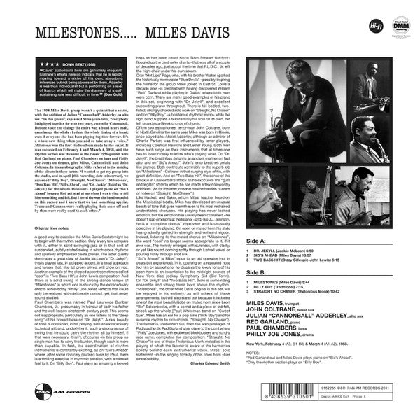 Miles Davis - Milestones