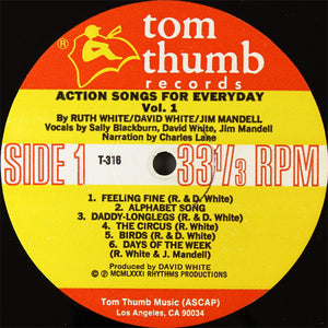 Ruth White - Action Songs For Everyday Vol. 1