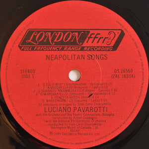 Luciano Pavarotti - O Sole Mio Favorite Neapolitan Songs - 1979