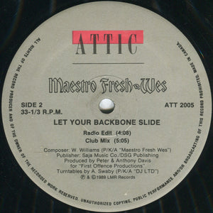 Maestro Fresh-Wes - Let Your Backbone Slide