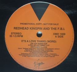 Redhead Kingpin And The FBI - It's A Love Thang (Word) - 1991