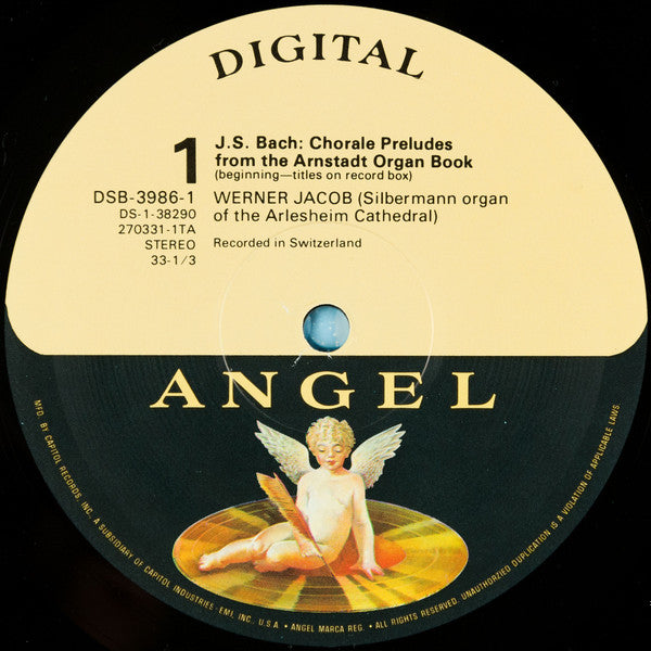 Johann Sebastian Bach - The Arnstadt Chorale Preludes (World Premier Recording Of The Authentic Yale Edition)