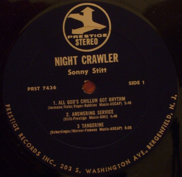 Sonny Stitt With Don Patterson - Night Crawler - 1966