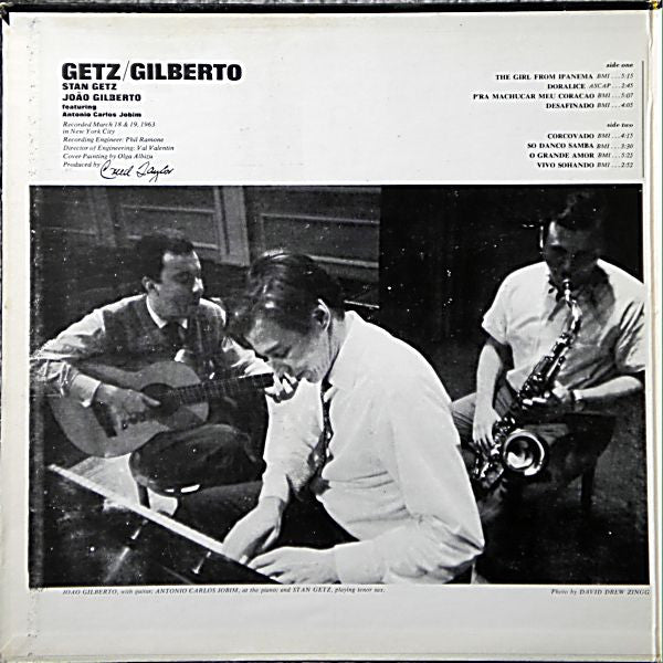 Stan Getz,João Gilberto - Getz / Gilberto Vinyl Record