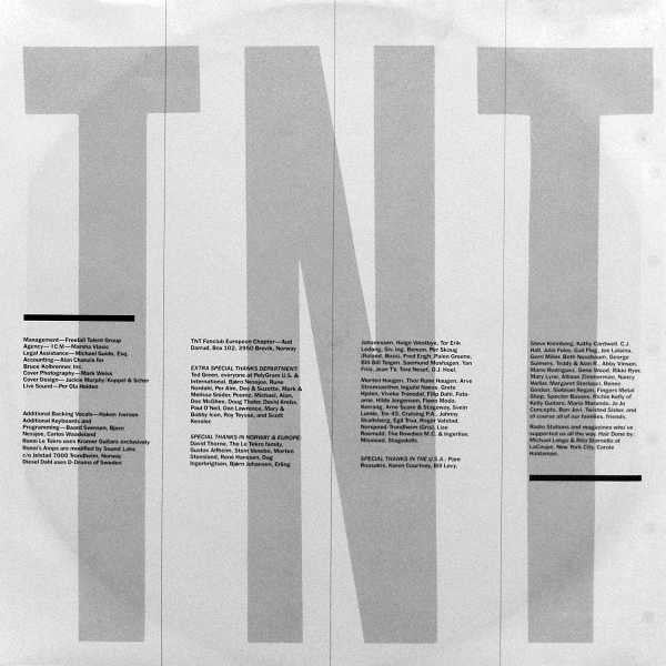 TNT - Tell No Tales - 1987