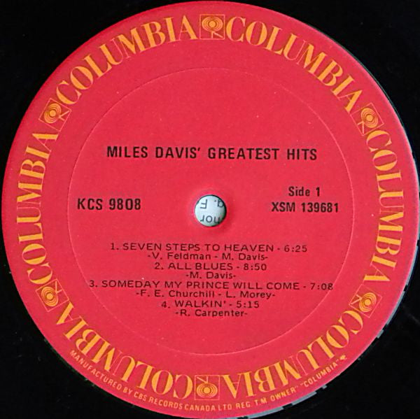 Miles Davis - Miles Davis' Greatest Hits - 1974