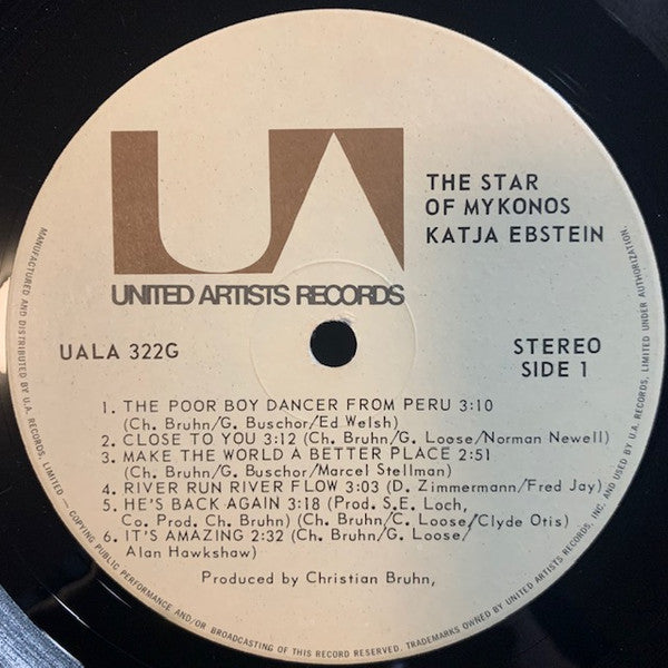 Katja Ebstein - The Star Of Mykonos - 1974