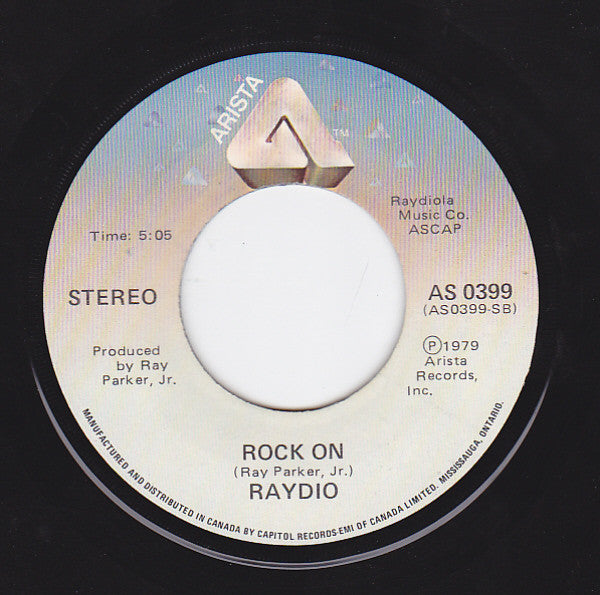 Raydio - You Can't Change That / Rock On - 1979