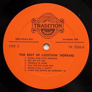Lightnin' Hopkins - The Best Of Lightnin' Hopkins - 1974