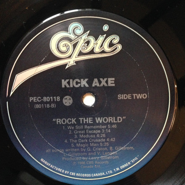 Kick Axe - Rock The World - 1986