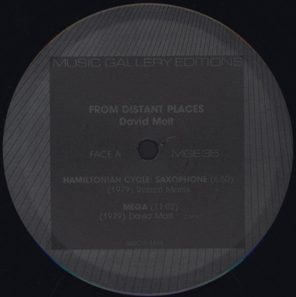 David Mott - From Distant Places - 1981