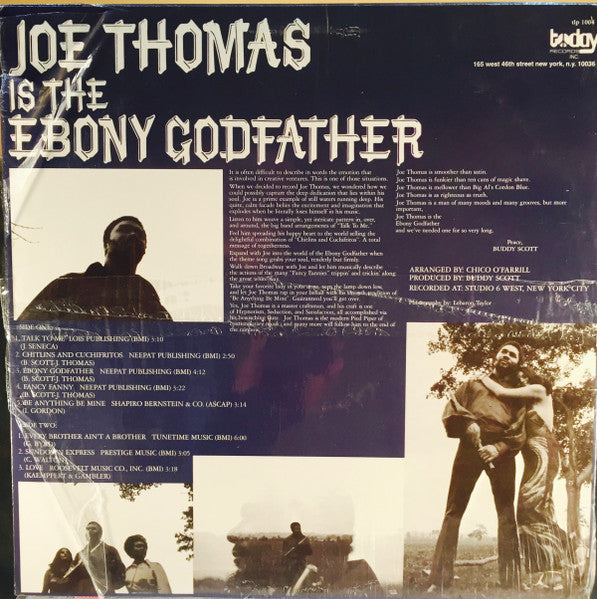 Joe Thomas - Is The Ebony Godfather -