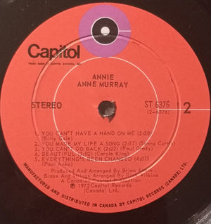 Anne Murray - Annie - 1972