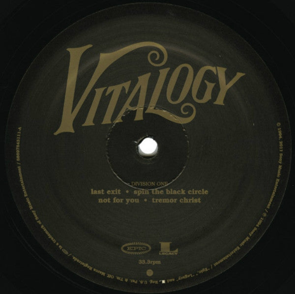 Pearl Jam - Vitalogy - 2011
