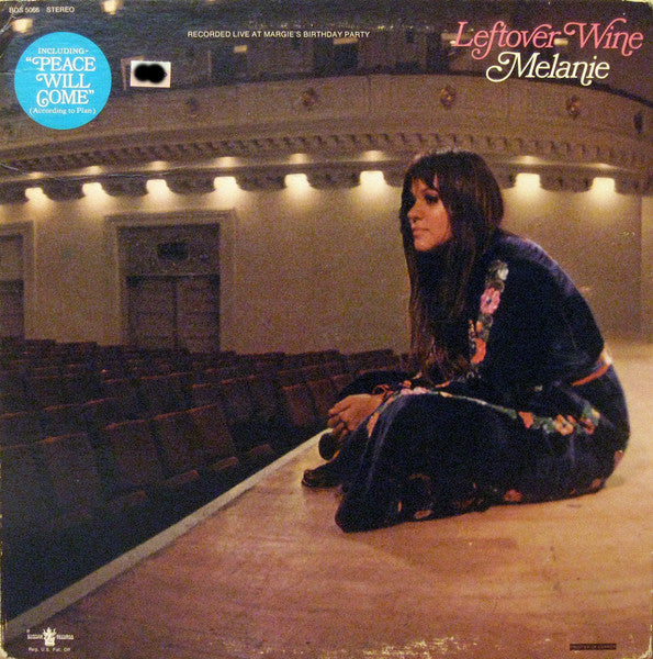 Melanie - Leftover Wine - 1970