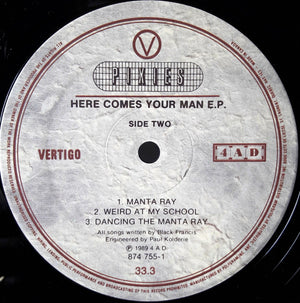 Pixies - Here Comes Your Man E.P. - 1989