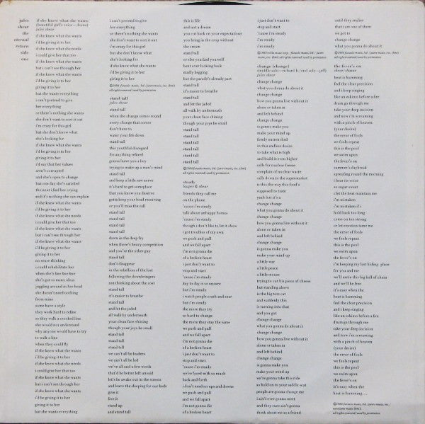 Jules Shear - The Eternal Return - 1985
