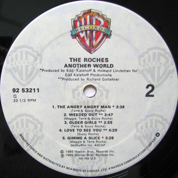 Roches, The - Another World - 1985