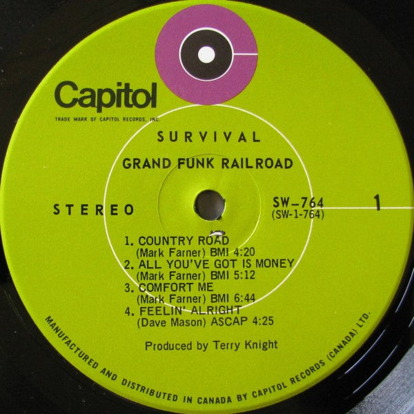 Grand Funk Railroad - Survival
