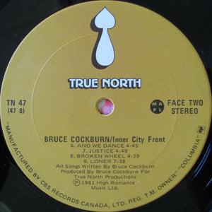 Bruce Cockburn - Inner City Front - 1981