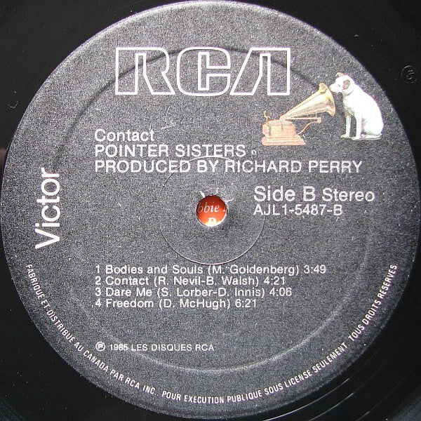 Pointer Sisters - Contact - 1985