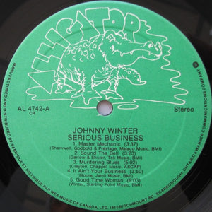 Johnny Winter - Serious Business - 1985